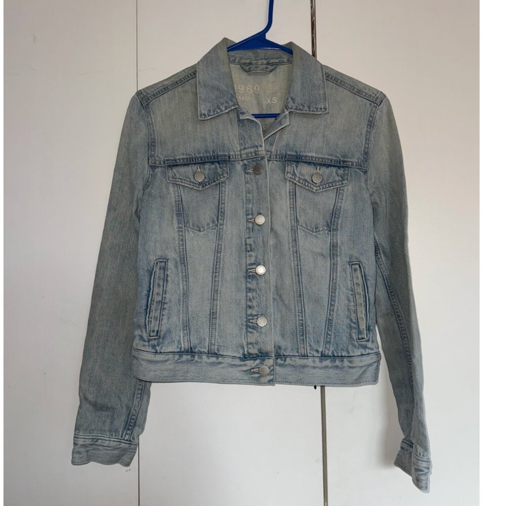 Gap 1969 100% Light Denim Jean Jacket